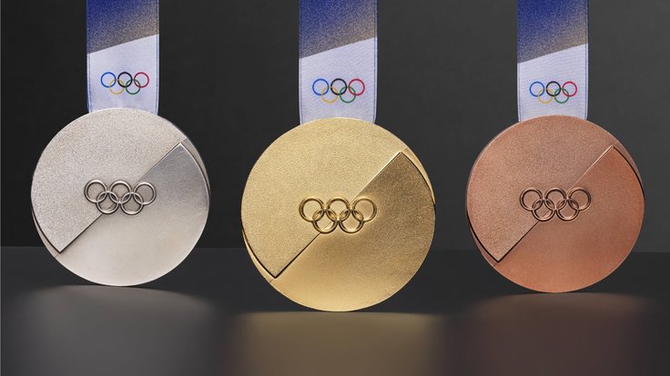 Nové olympijské medaile.