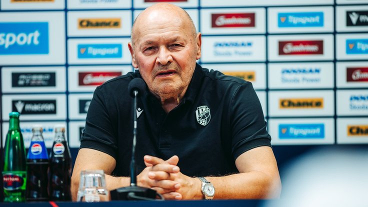 Miroslav Koubek před odvetou s Rangers.