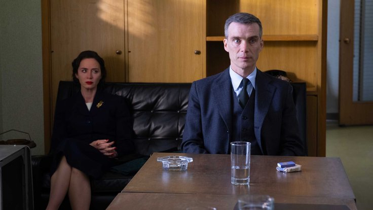 Emily Blunt a Cillian Murphy ve filmu Oppenheimer