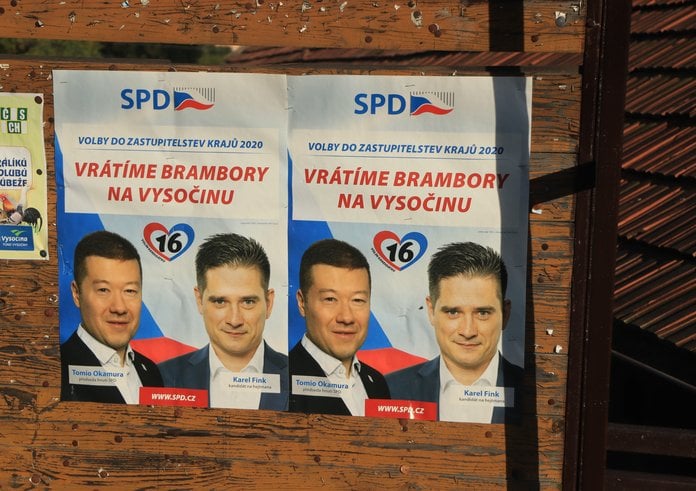 Overview_of_regional_election_2020_advertising_of_SPD_in_Kozlov,_Havlíčkův_Brod_District