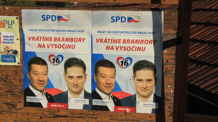 Overview_of_regional_election_2020_advertising_of_SPD_in_Kozlov,_Havlíčkův_Brod_District