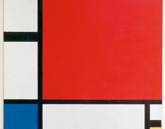 Piet Mondrian - Composition II in Red, Blue and Yellow