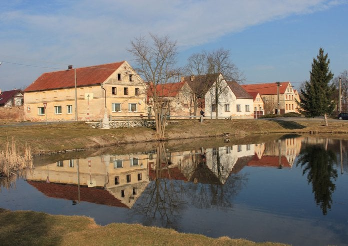 Přehýšov,_common_pond