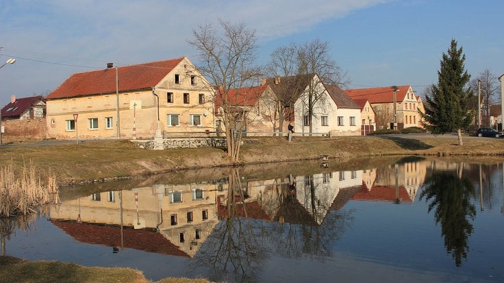 Přehýšov,_common_pond