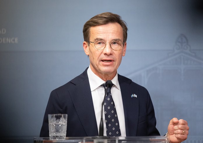 Švédský premiér Ulf Kristersson