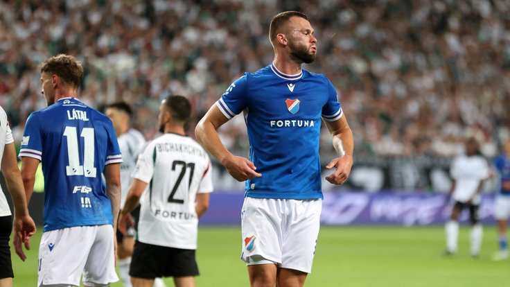 Erik Prekop vstřelil jedinou branku Baníku.