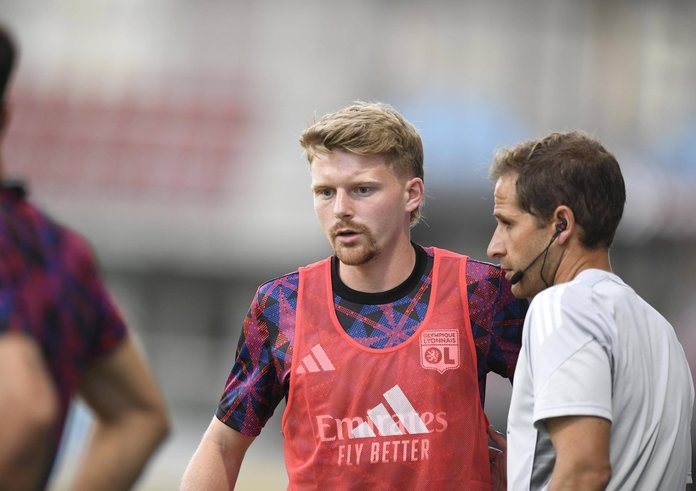 Pavel Šulc v dresu Lyonu.