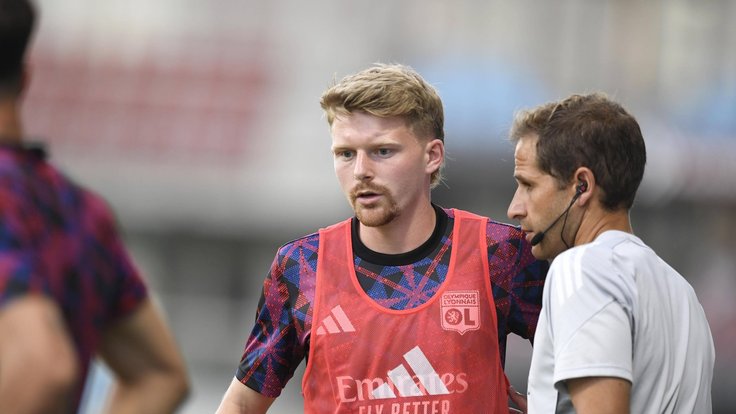 Pavel Šulc v dresu Lyonu.