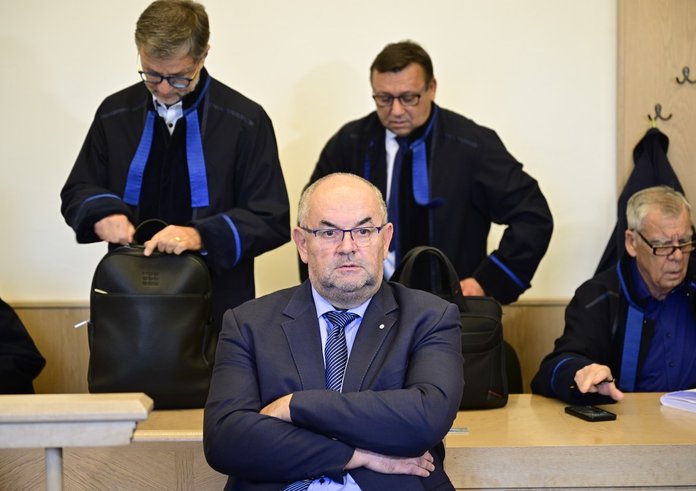 Miroslav Pelta před soudem.