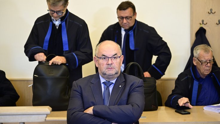 Miroslav Pelta před soudem.
