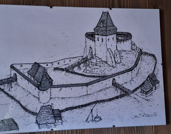 Původní podoba hradu Rabštejnek