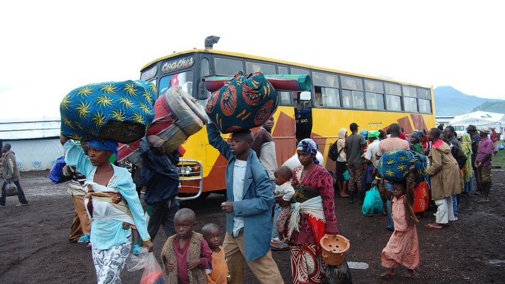afričtí uprchlíci Rwanda