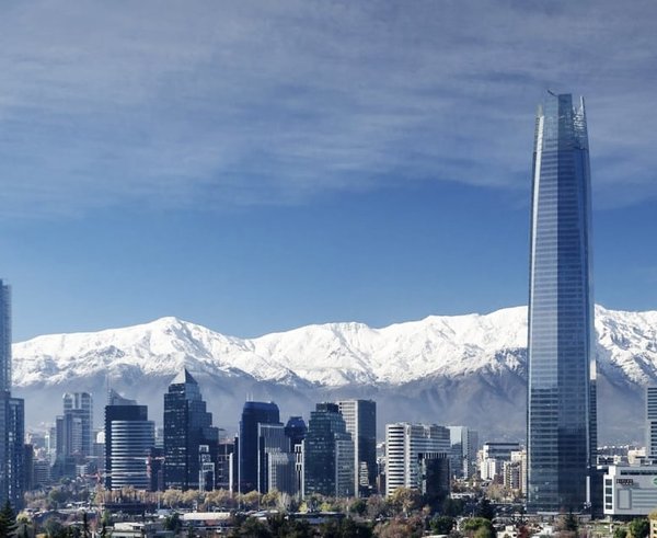 Hlavní město Chile - Santiago de Chile (27. 6. 2022)