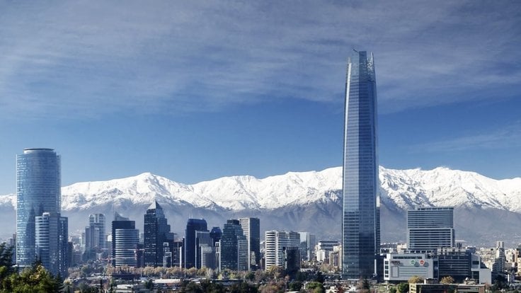 Hlavní město Chile - Santiago de Chile (27. 6. 2022)