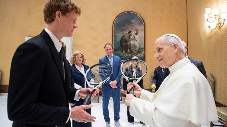 Sinner s papežem Lvem XIV.