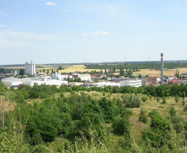 průmyslová zóna Slaný