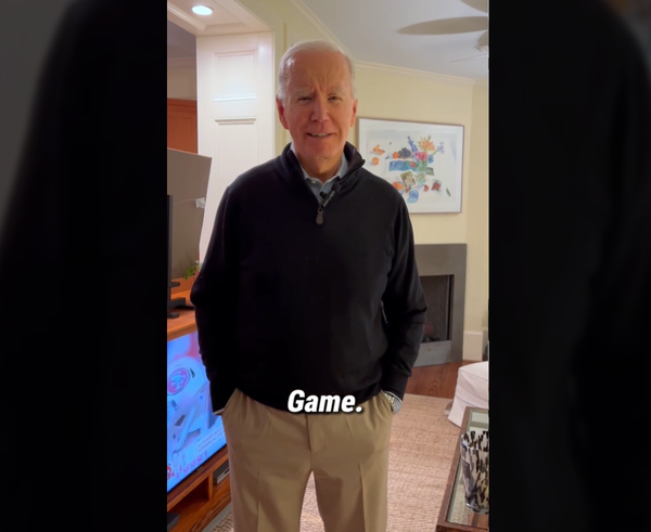 Americký prezident Joe Biden ve svém prvním videu na TikToku.