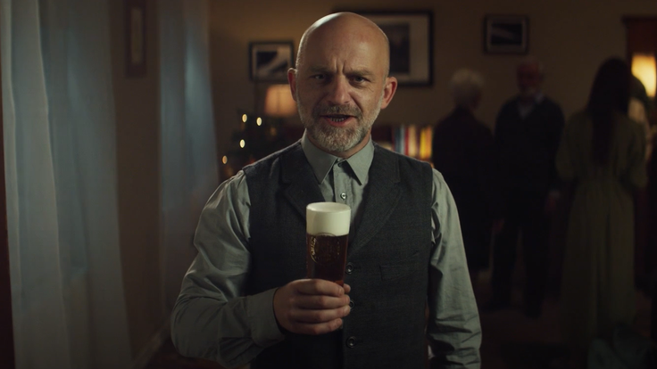Hynek Čermák v reklamě na Staropramen