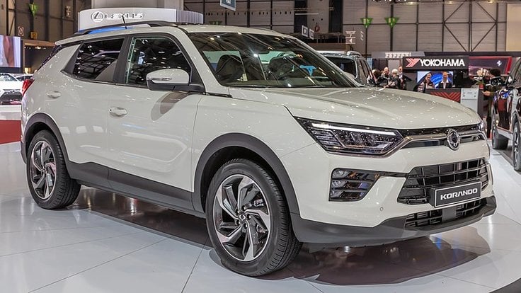 SUV značky SsangYong.