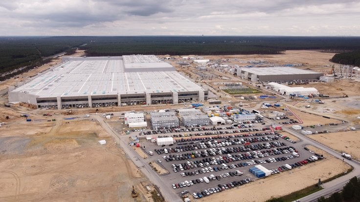 Gigafactory Tesly v Německiu