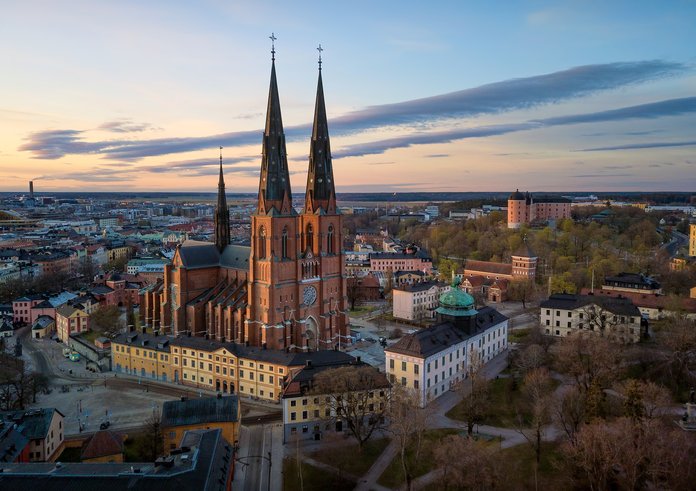 Švédské město Uppsala má nejčistší vzduch v Evropě.