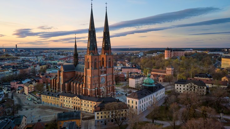 Švédské město Uppsala má nejčistší vzduch v Evropě.