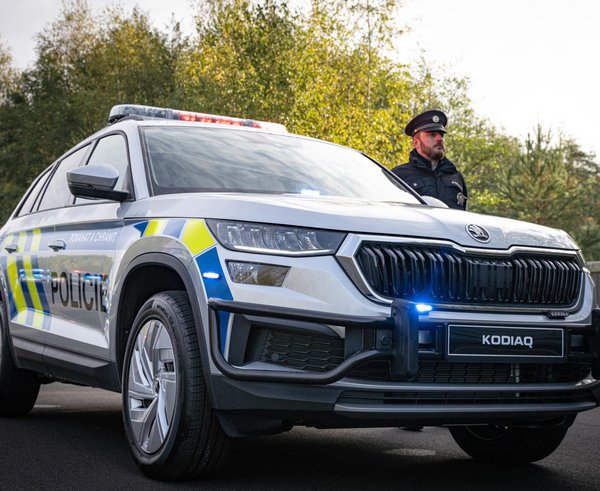 Policejní Škoda Kodiaq