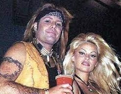 Vince Neil a Pamela Anderson