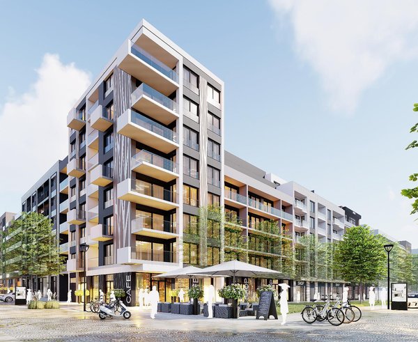 Vizualizace - Evropská čtvrť