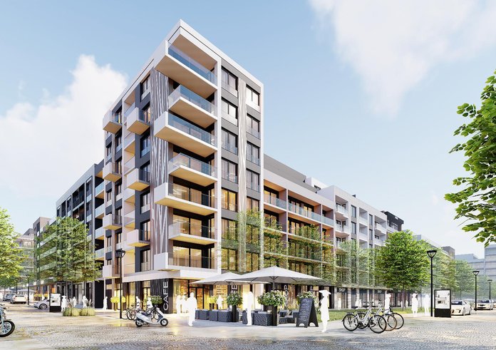 Vizualizace - Evropská čtvrť