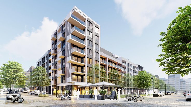 Vizualizace - Evropská čtvrť