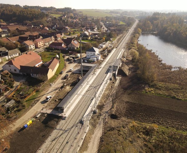 Modernizace trati mezi Vlakem u Tišnova a Křižanovem