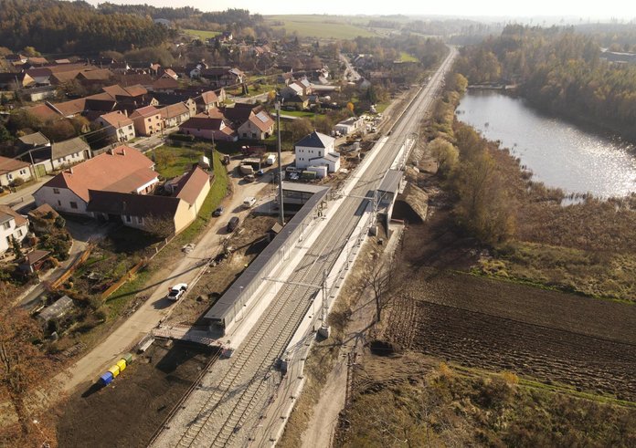 Modernizace trati mezi Vlakem u Tišnova a Křižanovem