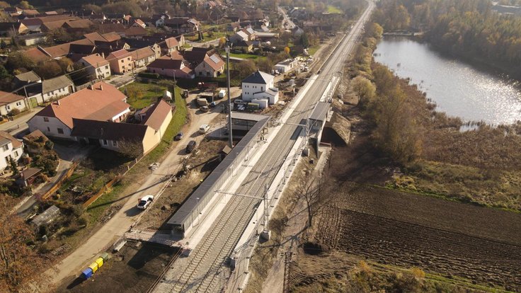 Modernizace trati mezi Vlakem u Tišnova a Křižanovem