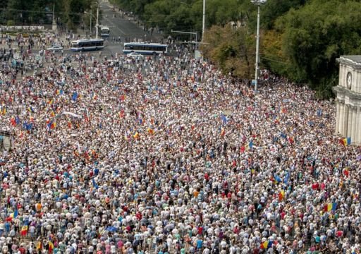 Protesty v Moldavsku