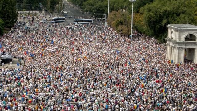 Protesty v Moldavsku