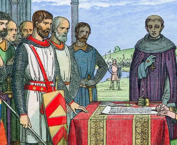 Vyobrazení podpisu Magna Charty