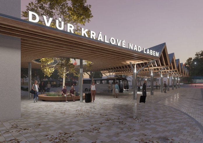 autobusák dvůr králové