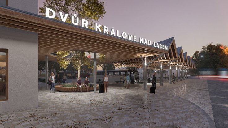 autobusák dvůr králové