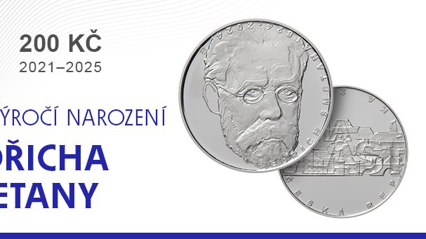 Pamětní mince Bedřicha Smetany