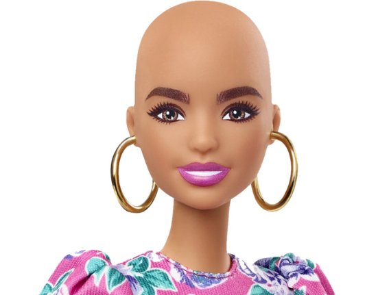 Barbie s alopecií