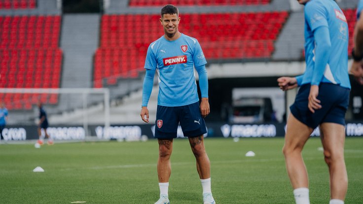 Čeští legionáři v Bundeslize Adam Hložek a Patrik Schick.