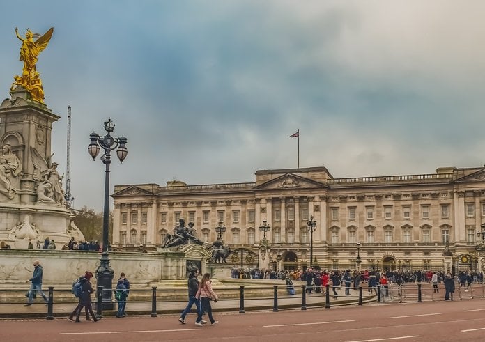 Buckinghamský palác, ilustrační foto