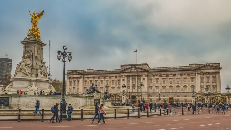 Buckinghamský palác, ilustrační foto