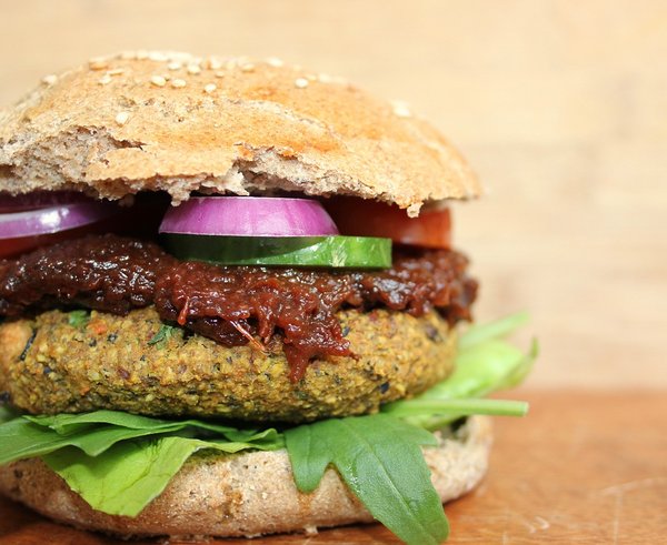 veggie burger