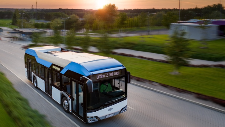 Vodíkový autobus Solaris Urbino 12