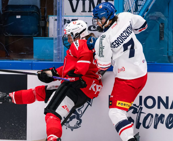 Češky oslavily proti Švýcarkám výhru