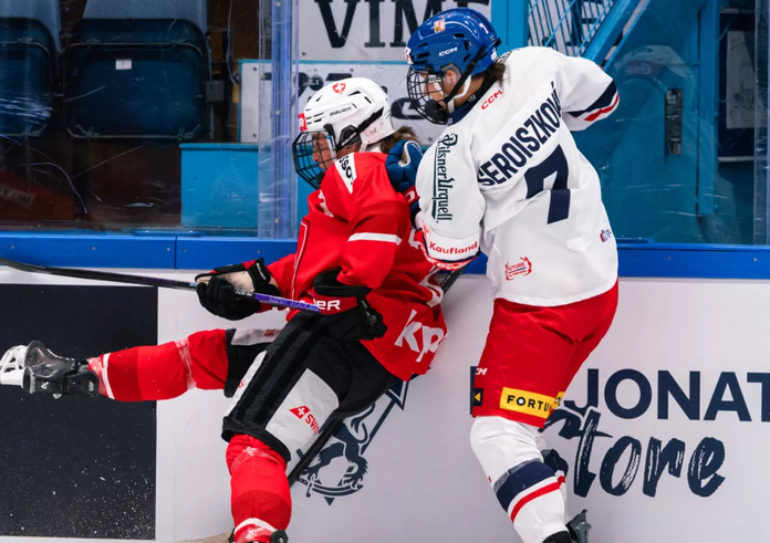 Češky oslavily proti Švýcarkám výhru