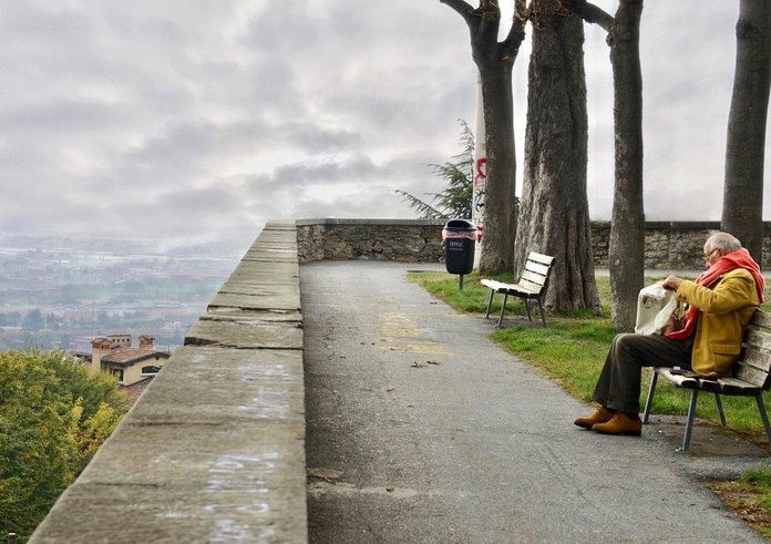 čínký občan sám