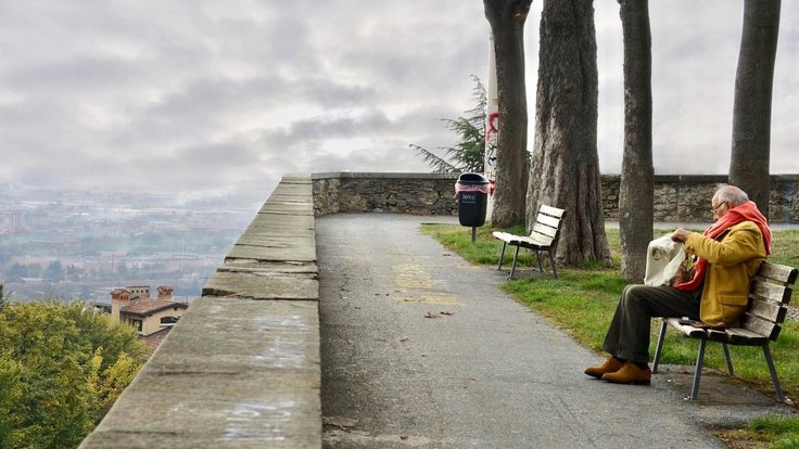 čínký občan sám